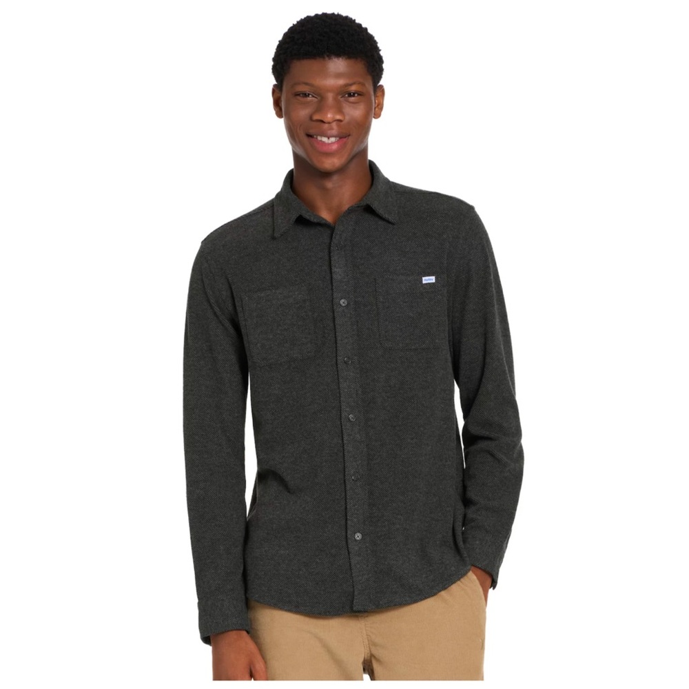 Men's Hurley Button-Up Sweater